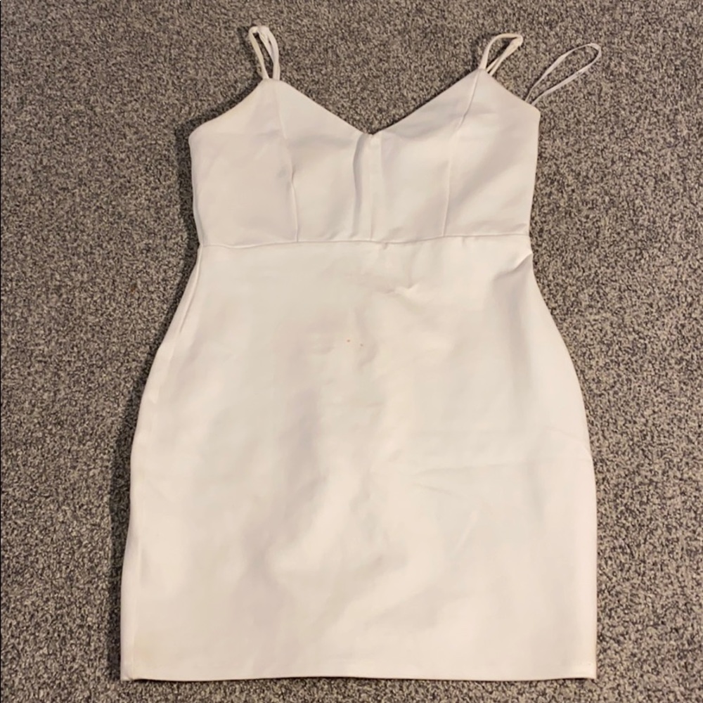 White Mini Bodycon Lulus Dress